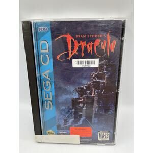 Bram Stoker's Dracula (Sega CD, 1993) Complete ~ Tested & Working